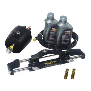 Seafirst Hydraulic Steering Kit Up to 150hp with 15m Hose