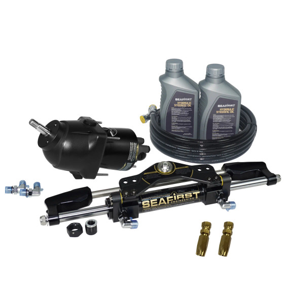 Seafirst Hydraulic Steering Tilt Kit 25cc up to 350hp with 15m Hose