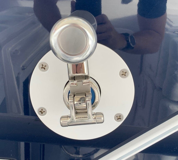 RUPP Outriggers Top Gun Backing Plate Round 6.5"