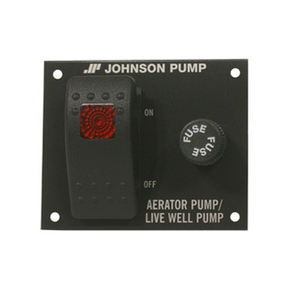 12V Johnson Live Well Pump Switch Panel