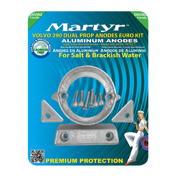 Martyr Aluminium Type Kits Anode - Volvo
