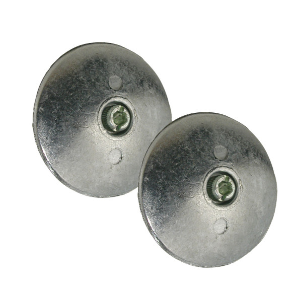 Martyr Rudder Anodes with Fixing Hole - Zinc or Aluminium