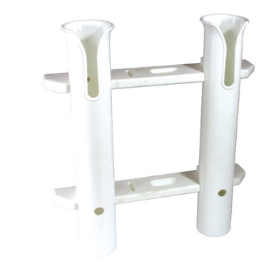 Vertical Rod and Knife Holders - White Plastic