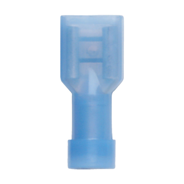 Carroll Insulated Translucent External Spade Terminals - Blue