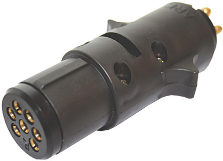 Trailer Adapter 6 Pin Round To 7 Pin Round