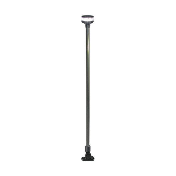 Navigation Light Pole 360 Degree Fold Down Black LED