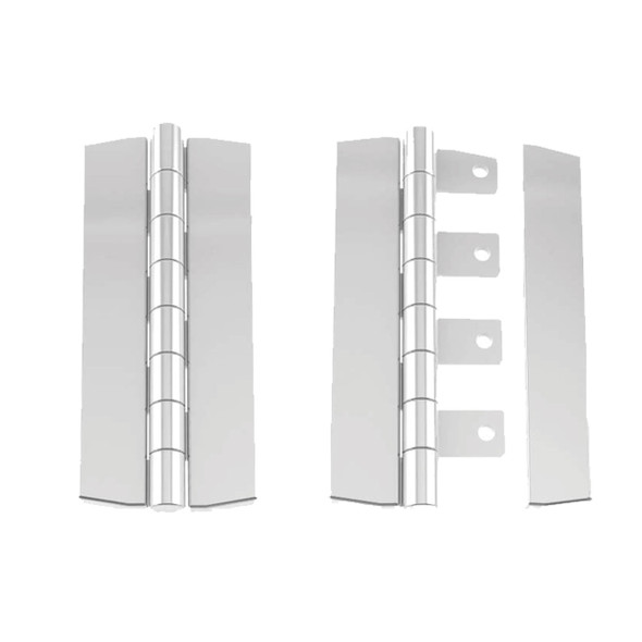 Marine Town Seam Friction Stainless Steel Hinge - Covered