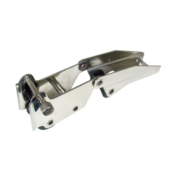 Marine Town Hinged with Pin Bow Rollers - Stainless Steel