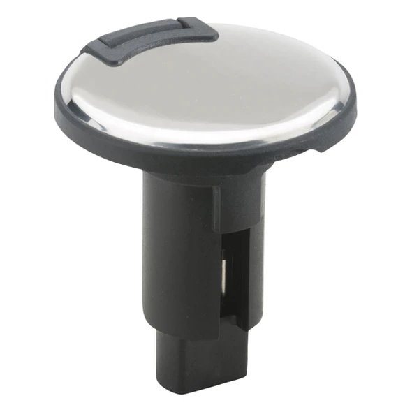 Attwood Light Armor Plug-In Bases - Stainless Steel