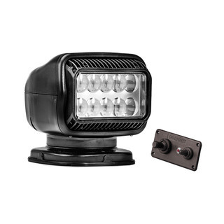 GoLight GT LED Remote Control Spotlight Black 12V