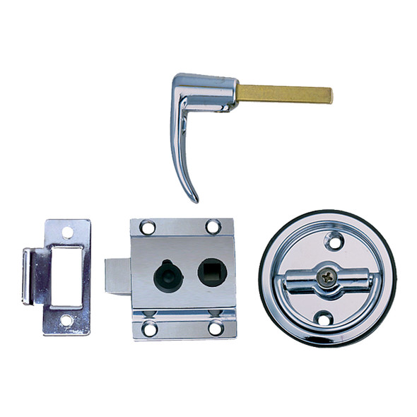 Perko Chrome Flush Latch Set