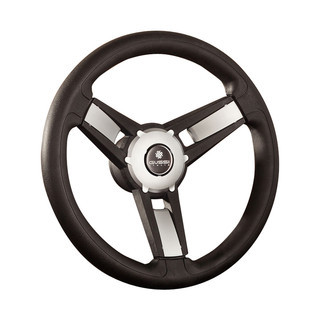 Gussi Steering Wheel 3 Spoke GIAZZA Brushed