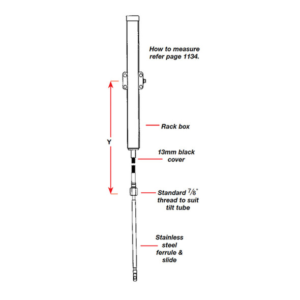 Dometic Seastar Solutions Steering Cable - The Rack