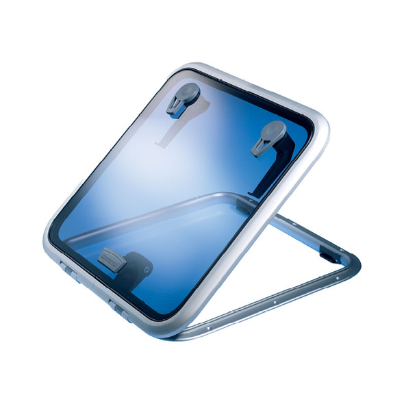 Lewmar Hatch - Low Profile Friction Hinge Silver