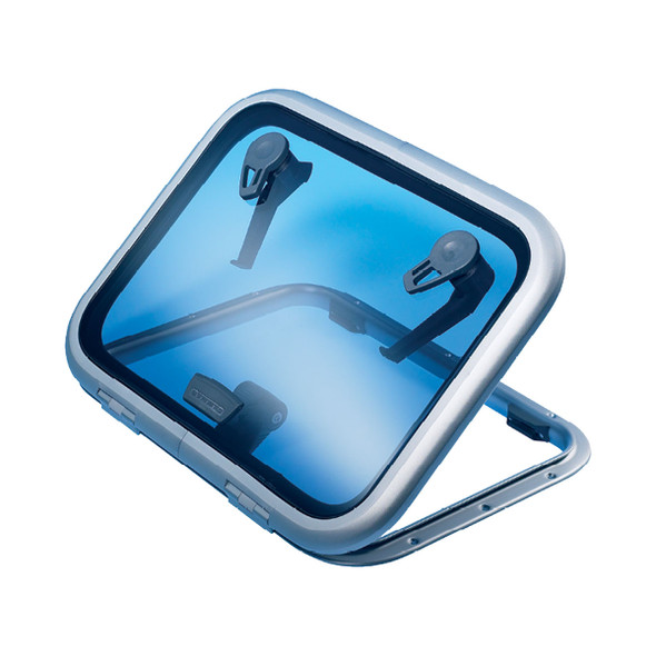 Lewmar Hatch - Medium Profile Friction Hidge Silver