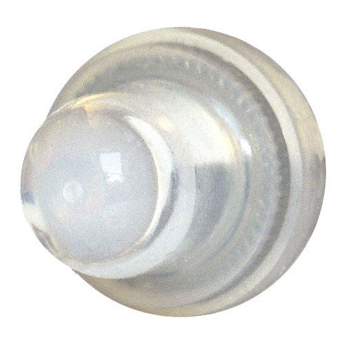 Blue Sea Push Button Reset Only Circuit Breaker Boot - Clear