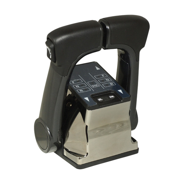 NHK MEC KE Electronic Control Head Without Power Trim & Tilt - Stainless Steel