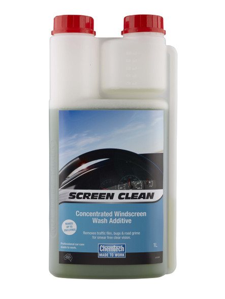 Chemtech Screen Clean Concentrate Washer Additive 1L