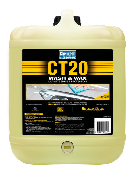 Chemtech CT20 Wash N Wax 20L