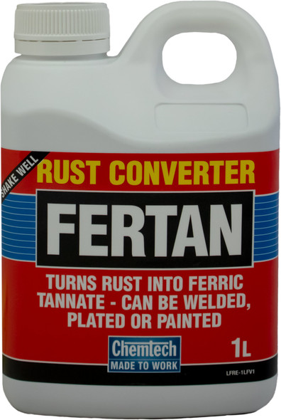 Chemtech Fertan Rust Converter 5L 1L