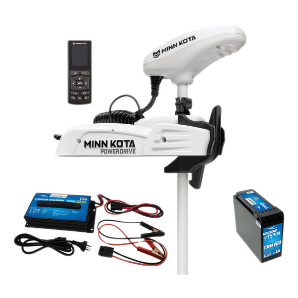 Minn Kota Riptide Powerdrive Lithium & Charger
