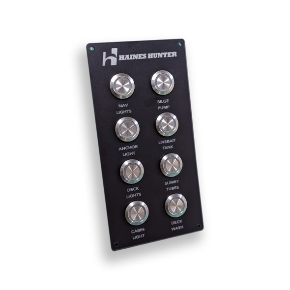 Custom Switch Panel in Black / White 3mm