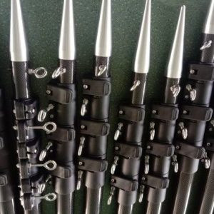 Reelax 4.5m 3K Carbon Fibre Telescopic Outrigger Poles - Pair
