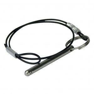 Reelax Reef Rigger Junior Black Edition Outrigger Base Stainless Steel Spare Pin