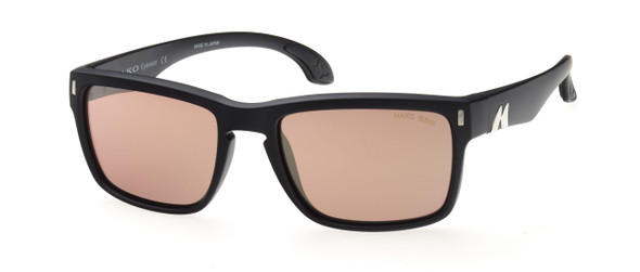 Mako GT 9583 Matte Black - Glass HD Copper Silver Mirror