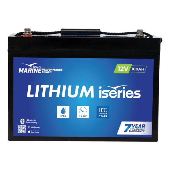 BLA Performance Series Lithium Battery 24V 100Amp BT iSeries