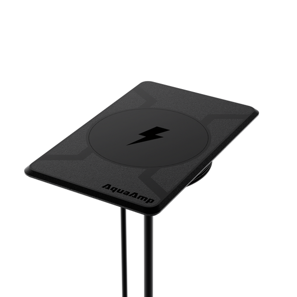 AquaAmp Waterproof Wireless Phone Charger 12V - Surface Mount Rectangular Pad