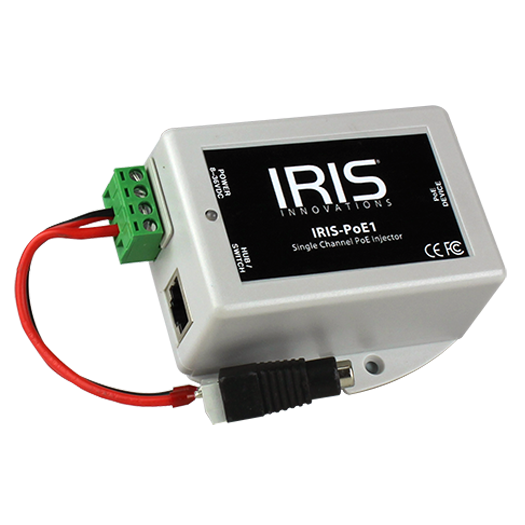Iris POE01 Single Channel POE Injector