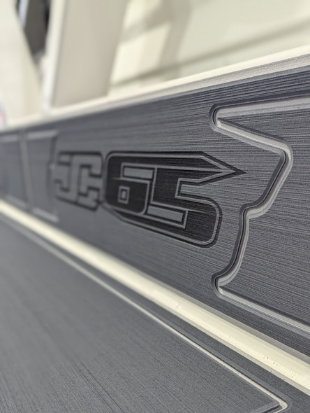 SeaDek Marine Flooring Dark Grey Over Storm Grey