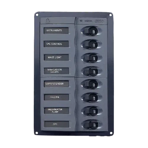 BEP DC Circuit Breaker Switch Panel 8 Circuit