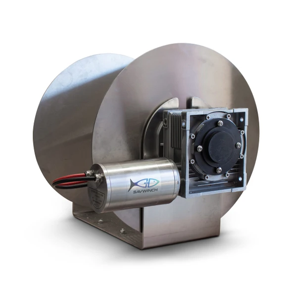 Savwinch 6000 Signature Series Stainless Steel Drum Anchor Winch