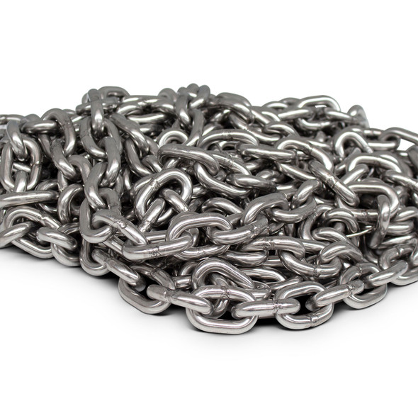 Savwinch Stainless Steel Short Link Chain - 7m x 6mm