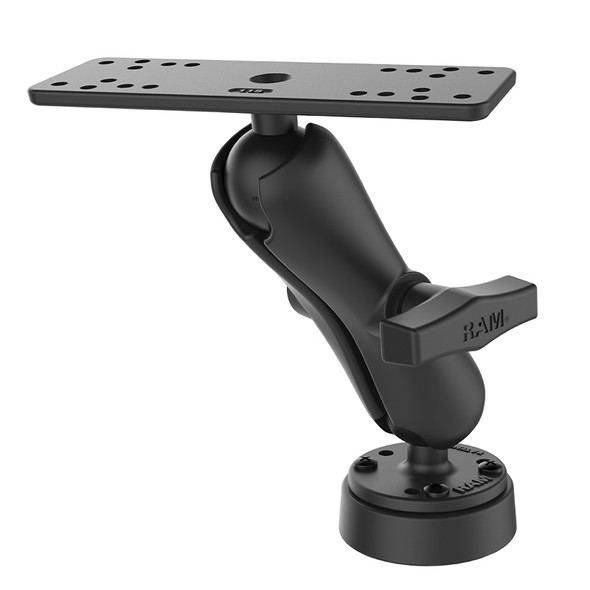 RAM Mounts Marine Screw Mount with Cable Manager