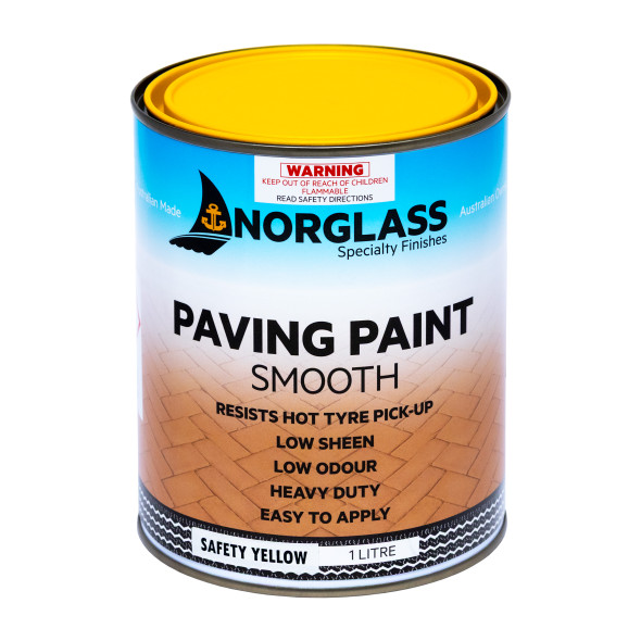 Norglass Paving Paint Smooth Safety Yellow
