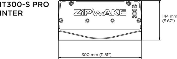 ZipWake IT300-S PRO Interceptor Intermediate 300S PRO With 3m Cable & Cable Cover
