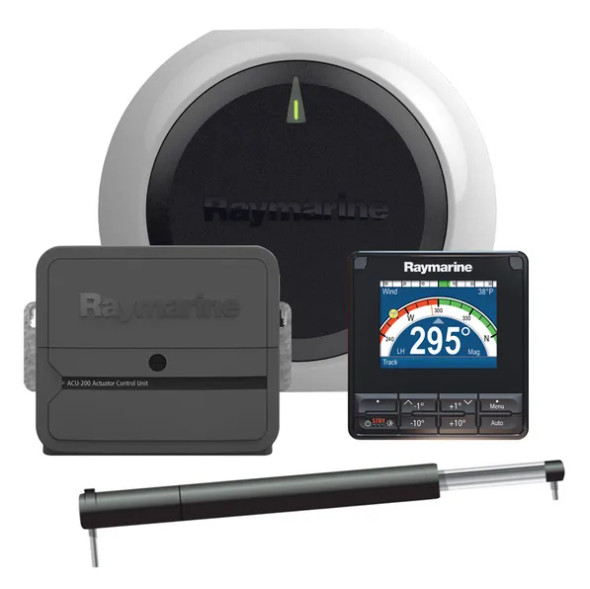 Raymarine Evolution Tiller Pilot with p70 Control Head, ACU-100 & Tiller Drive