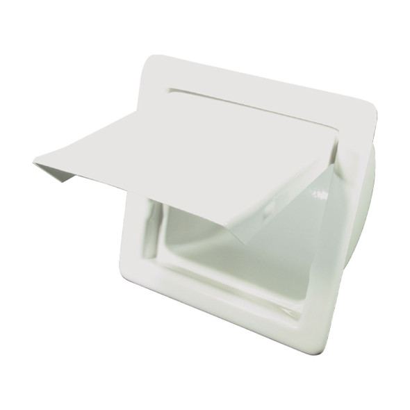 SSI Recessed Toilet Paper Roll Holder - White