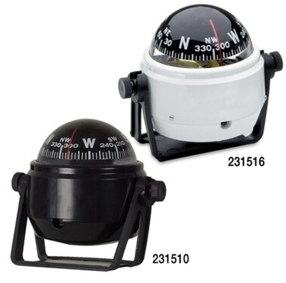 Azimuth Compass - 150 Series Bracket Mount White Height: 74mm Width: 86mm Depth: