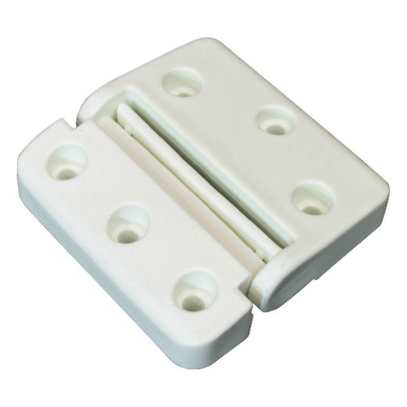 BLA Separating Hinge White Nylon 78mm x 77mm