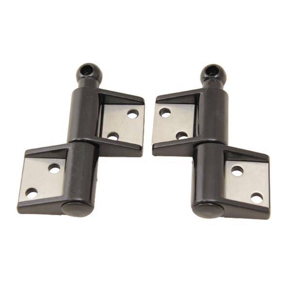 Spring Release Separating Hinges – Black Plastic 73mm x 50mm