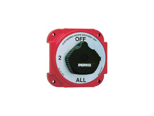 Perko Heavy Duty Battery Selector Switch - Alternator Field Disconnect (Discontinued)