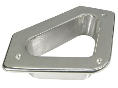 Triangular Hawse Hole - Cast Stainless Steel