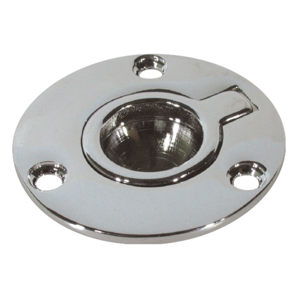 Marine Town Lift Ring Chrome Brass Round