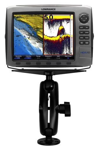 RAM Mount Long D-Ball - For Lowrance HDS 12, Elite 12 Ti, SIMRAD 12, Hook2 12