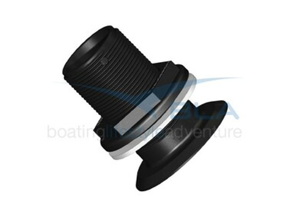 Trudesign Skin Fitting Recessed 1/2" BSP - Black Colour: Black Minimum Internal