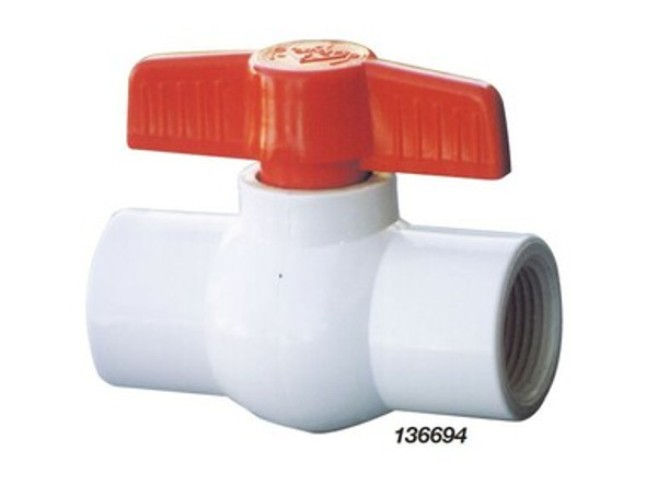 Ball Valves - Pvc - 1" Length: 98mm Width: 48mm Height: 88mm